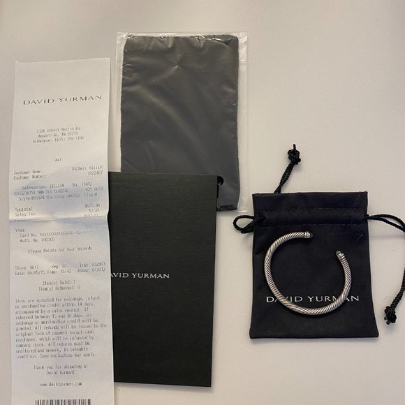 David Yurman - Classic Cable Bracelet 5mm with Gemstones and Diamonds - Picture 3 of 7